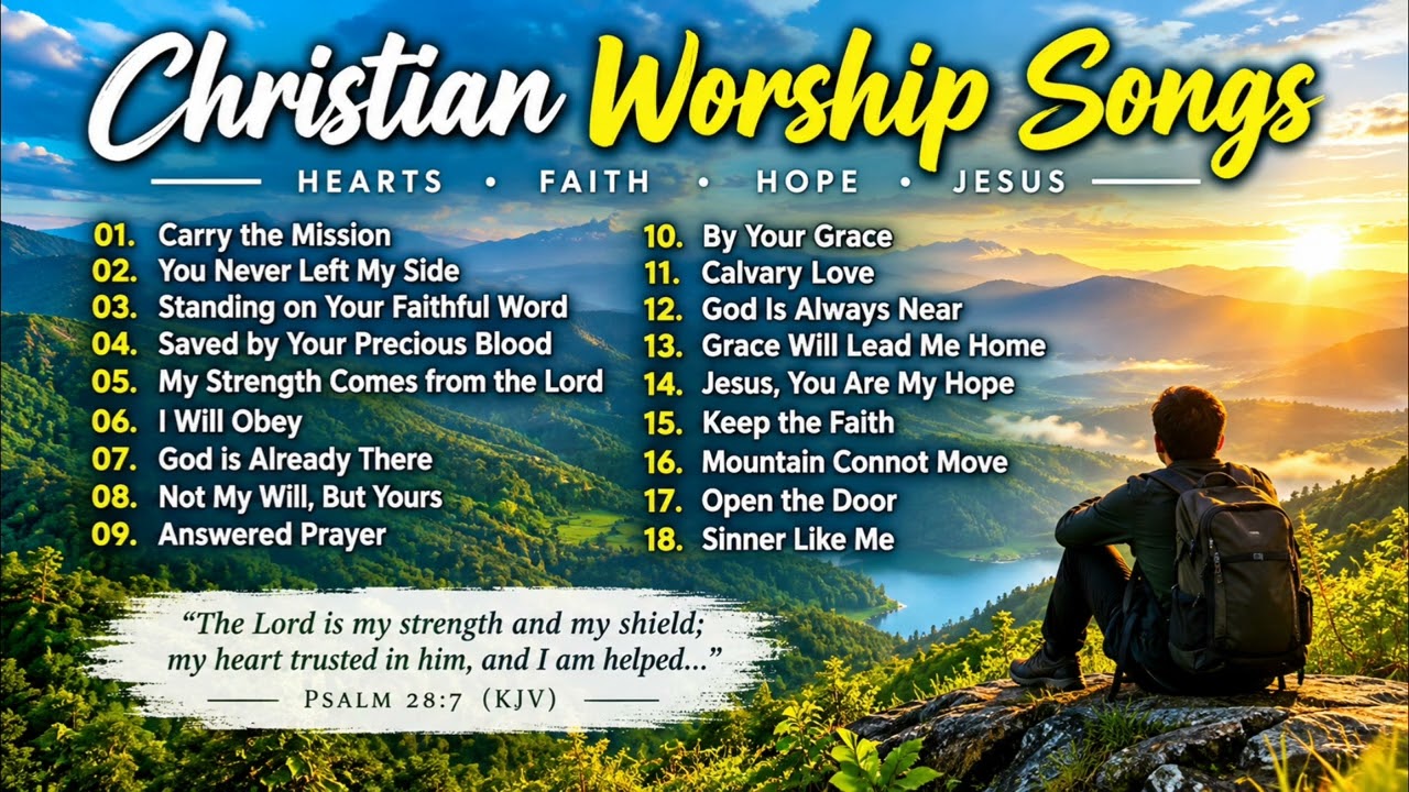 CHRISTIAN WORSHIP SONGS 2026 🙏 Carry the Mission | Faith, Grace \u0026 Hope | KJV Worship Songs