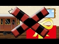 ふみっきーくんからきみにバレンタインプレゼントだよ【踏切アニメ】Present for you from a railroad crossing