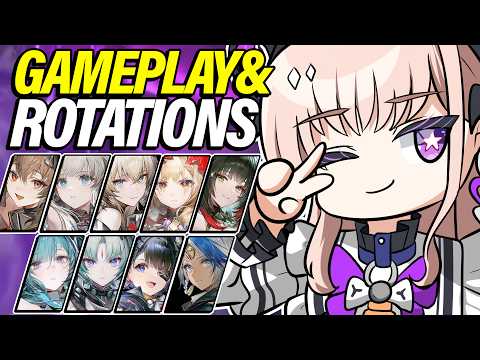 AMAZING Support!! Liino Gameplay & Rotation with Different teams in Arknights:Endfield