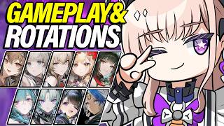 AMAZING Support!! Liino Gameplay & Rotation with Different teams in Arknights:Endfield
