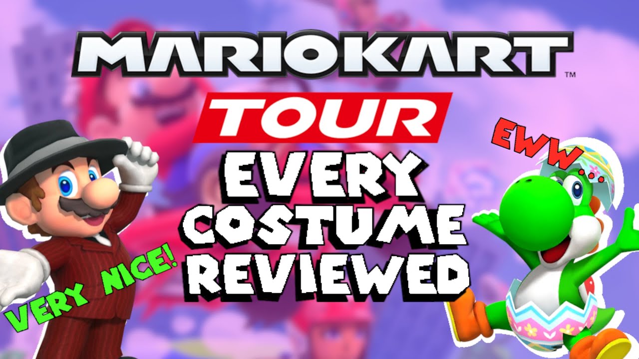 Rating Every Mario Kart Tour Costume