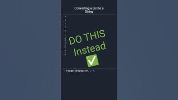 Join Strings in #Python like a PRO | #DevNuggets