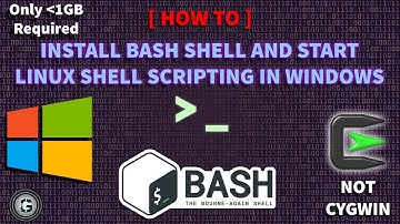 [ HOW TO ] CYGWIN NOT MORE THAN 1GB || GET BASH SHELL ON WINDOWS XP/7/8/10