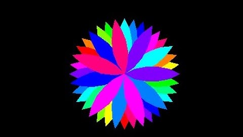 Create a Stunning Rainbow Flower Using Python Turtle Graphics | Colorful Coding Fun