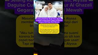 Jelang Kelahiran Buah Hati, Alyssa Daguise Curhat Kena Tegur Al Ghazali Gegara Beli Baju Bayi Mewah
