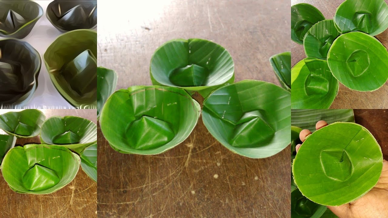 How to make small hat (Banana leaf) YouTube