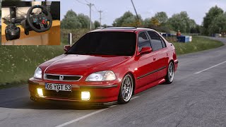Honda Civic 1.6 Vti - Assetto Corsa Dağ Tepe Gazlıyoruz