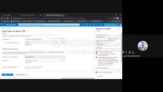Servicio Cloud con Azure (base de datos)