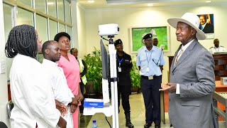 CORONAVIRUS - UGANDA’s PRESIDENT MUSEVENI SCREENED AS THE COUNTRY UPS PREPAREDNESS IN CURBING IT.