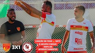 Juazeirense 3X1 Jacuipense - Brasileirão Série D 2026 3 Rodada.