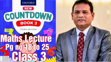 Countdown book 3, class 3, PG no : 18, 19, 20, 21, 22, 23, 24, 25 solved questions. (CAL PAK).