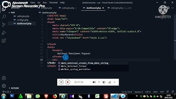 TUTORIAL MEMBUAT TAMPILAN LOGIN DAN DASHBOARD - Mata Kuliah Pemrograman Web - UAS