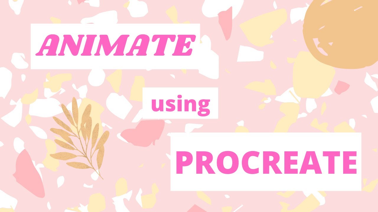 Procreate Animation Tutorial: How to Animate in Procreate to Create a Gif - YouTube