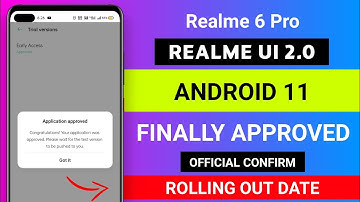 Realme 6 Pro Realme UI 2.0 Early Access Application Approved Trail Update Released Date By UMK Tech