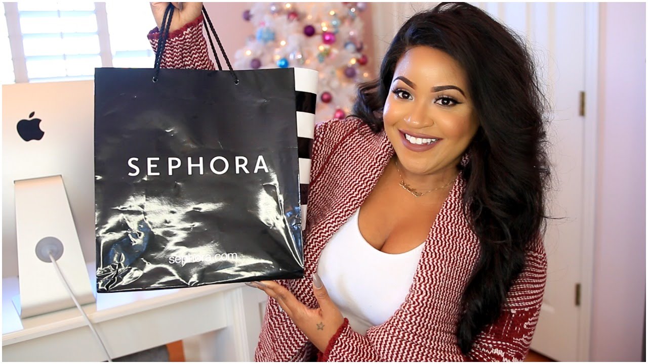 Sephora Haul | Holiday 2015 #12DAYSOFGIVEAWAYS - YouTube