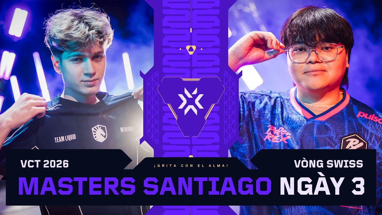 [VN] PRX vs. NRG — VALORANT Masters Santiago — Vòng Swiss — Ngày 3