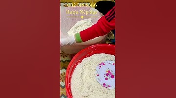 Vắt rượu nếp đục phục vụ Tết