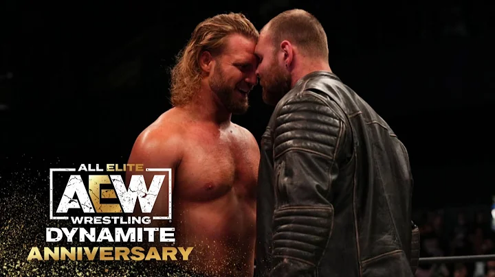 The AEW World Champion Jon Moxley and Hangman Page...