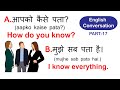 English conversation 17  hindi to english conversation  spoken english for beginners