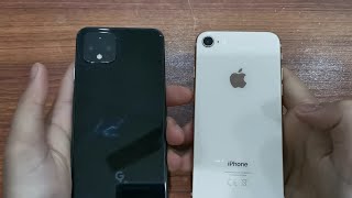 iPhone 8 Vs Pixel 4 Speed test! A11 bionic vs Snapdragon 855