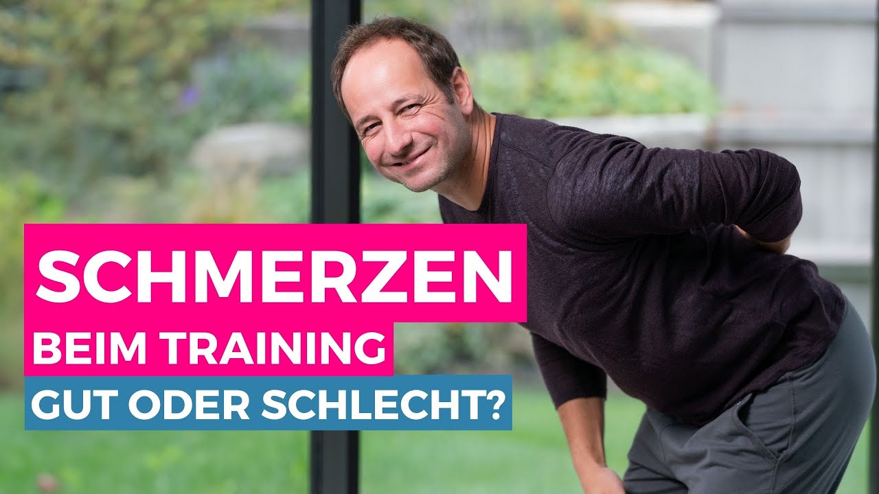 Schmerzen beim Training  👨‍⚕️  Gut oder Schlecht?