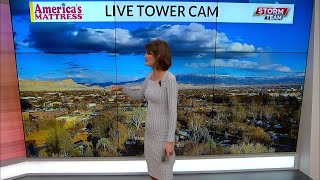 Temperatures are expected to be well above average as the work week wraps up