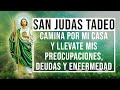 San Judas Tadeo Camina por mi Casa y llévate mis preocupaciones, deudas y enfermedad