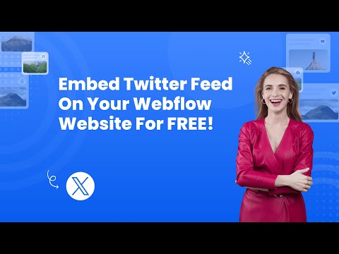 How to embed Twitter feed on Webflow?