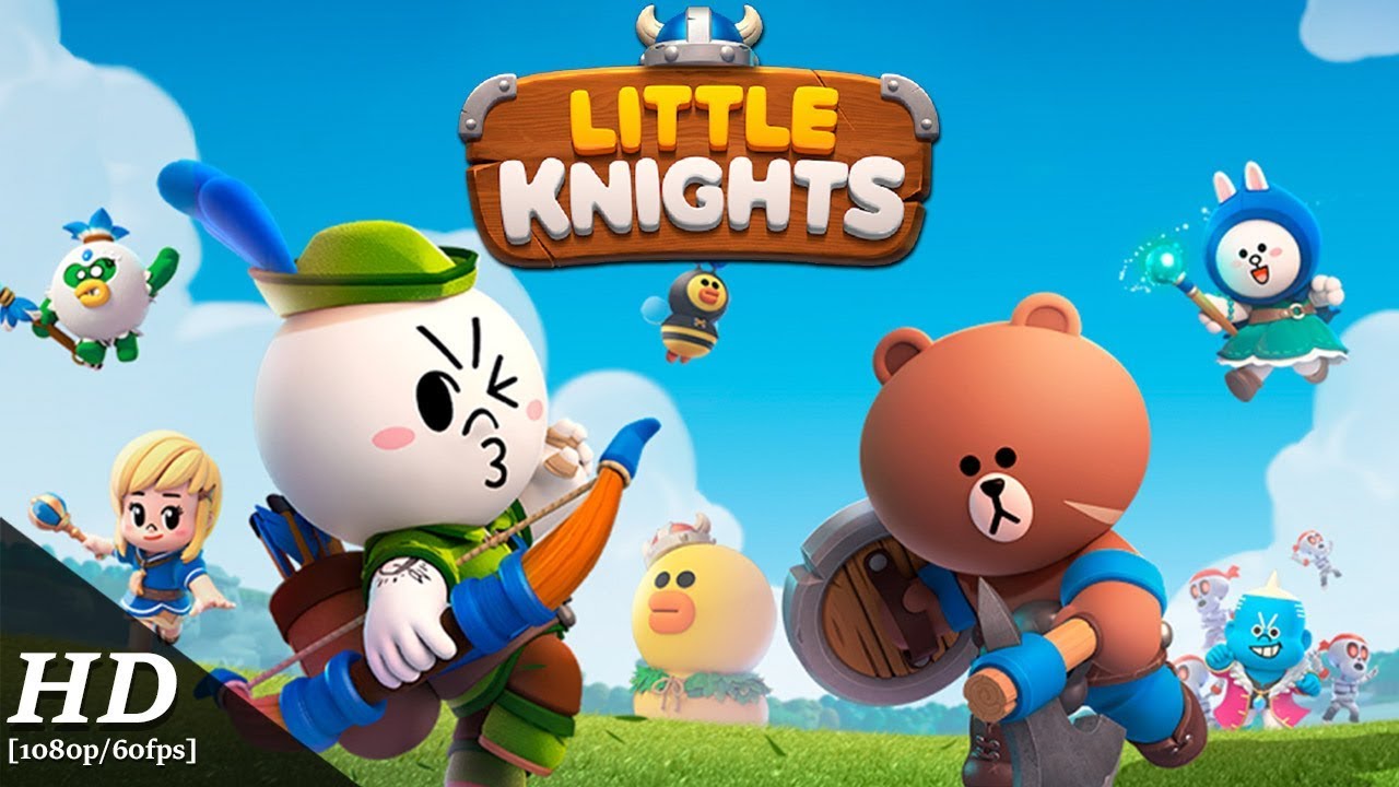 LINE Little Knights Android Gameplay [1080p/60fps] YouTube