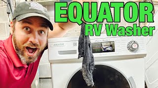 Why This EQUATOR Washer Isn’t Draining or Spinning | Pump Removal | Appliance Desk Model 824N