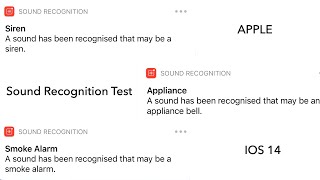 iOS 14 Sound Recognition Test screenshot 4