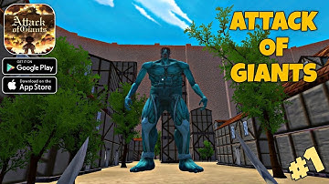 Attack On Gaints Gameplay Walkthrough Part 1 (Android/iOS)
