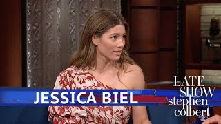 Jessica Biel's Emmy Nomination Moment