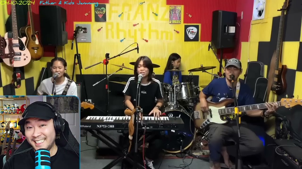 Former family band musician FIRST reaction ever to Franz Rhythm - 'Dreams' from the Philippines
