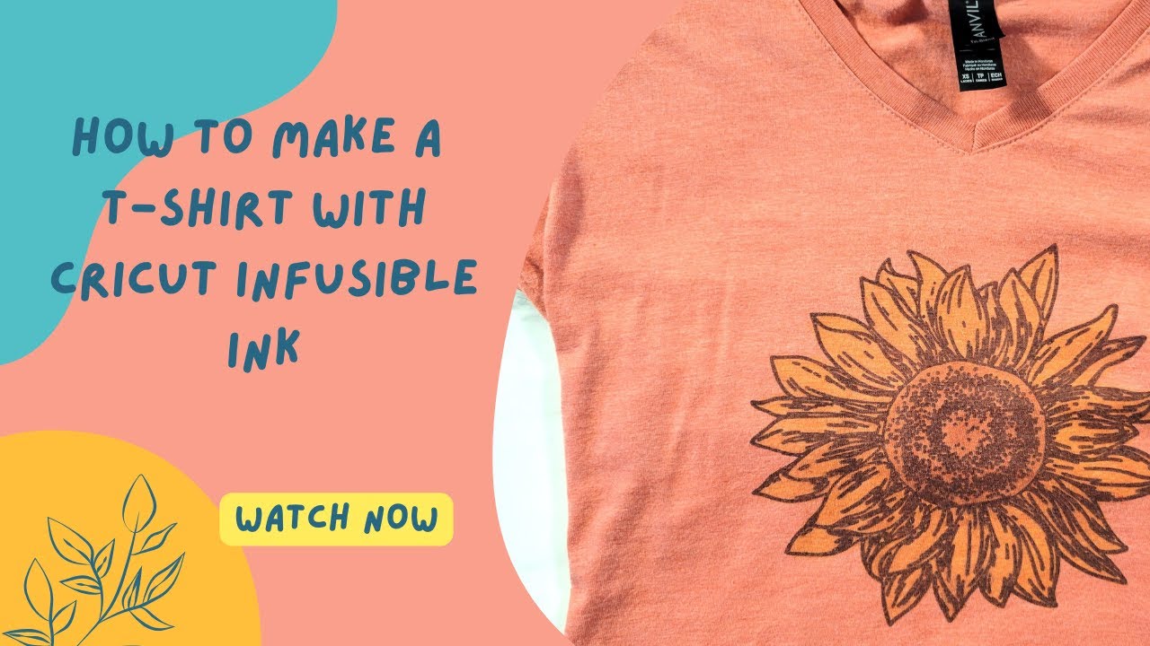 HOW TO MAKE CRICUT INFUSIBLE INK T-SHIRTS