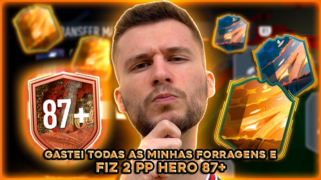 GASTEI TUDO QUE TINHA PRA FAZER 2 PP HERO 87+ NOS MEUS TIMES, VALEU A PENA?? FIFA 23 - UT