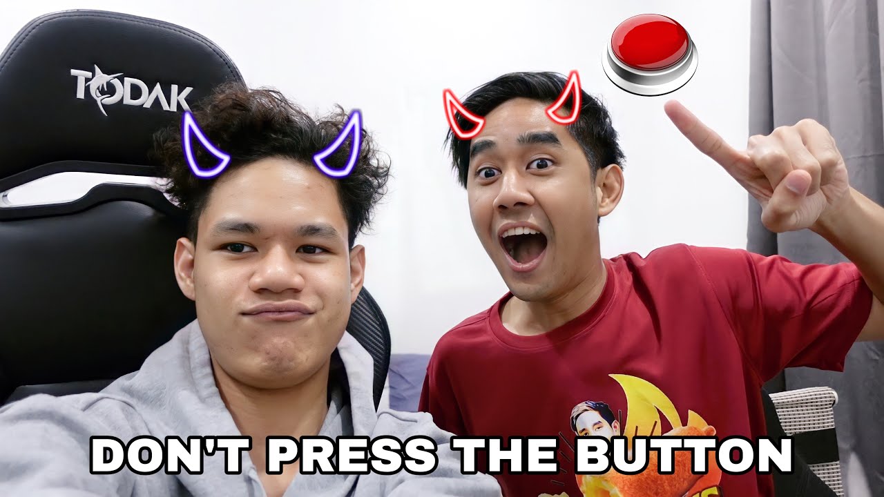 BOLOS SAJA DINDING ITU 😂 DON'T PRESS THE BUTTON 😱