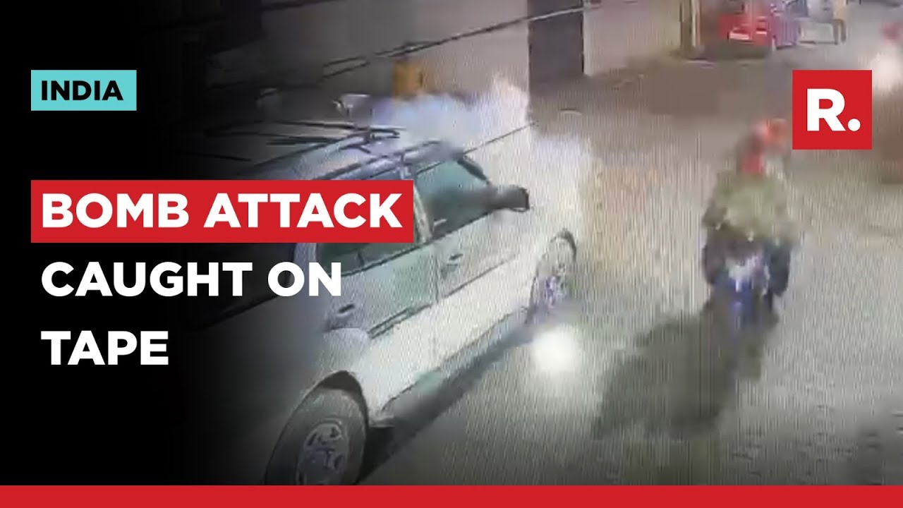 Prayagraj: Horrific Bomb Attack On BJP Leader's Son Caught On Tape