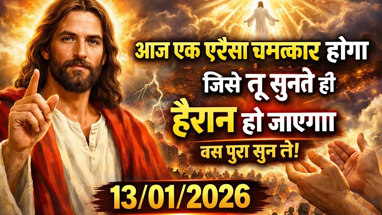 ✅13/01/2026 आज एक ऐसा चमत्कार होगा जिसे तू सुनकर हैरान हो जाएगा, बस पूरा सुनले! 💯 