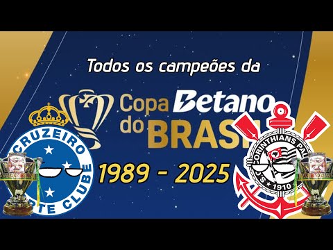 Todos os campeões da Copa do Brasil (1989-2025)
