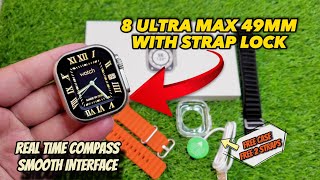 8 Ultra Max 49mm | 8 Ultra Max Smartwatch | Free Case | Free 2 Straps | Builtin Compass | Review