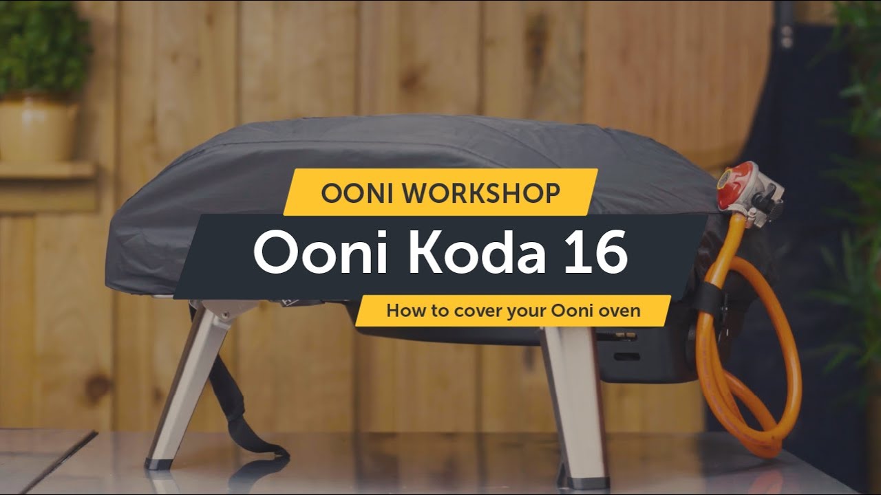 Copertura Per Forno Pizza Ooni Koda 16 - Tessuto Oxford 420D Impermeabile 83x52x34cm - Foto 2