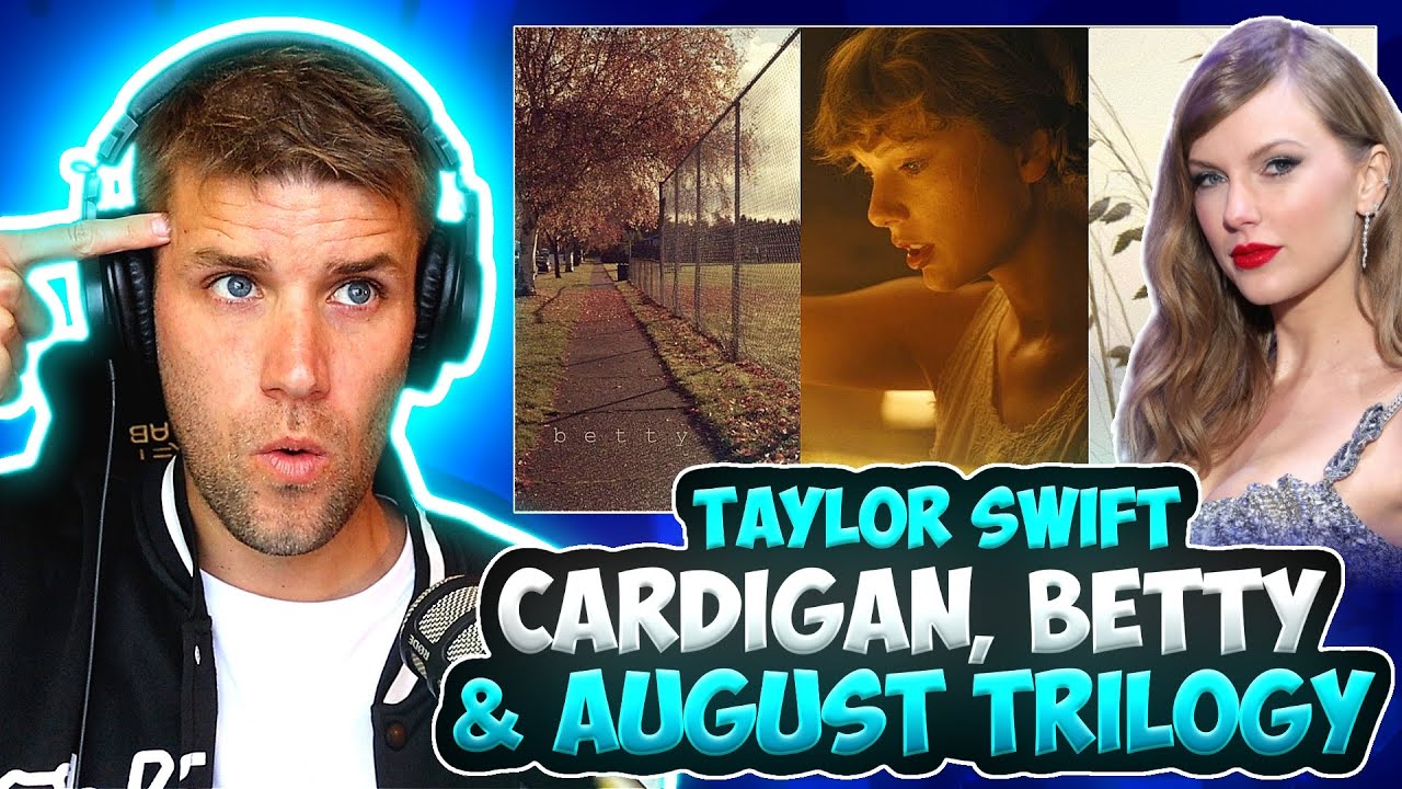 AMAZING STORYTELLING!! | Rapper Reacts to Taylor Swift - Cardigan, August, Betty Trilogy