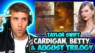 AMAZING STORYTELLING!! | Rapper Reacts to Taylor Swift - Cardigan, August, Betty Trilogy