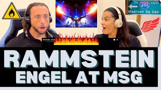 ARE THEY ANGEL WINGS OR LETHAL WEAPONS?! First Time Hearing Rammstein - Engel Live at MSG Reaction!