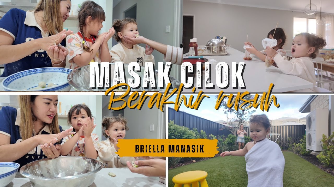 MOMMY KIM DAN BRIELLA USAHA JUALAN CILOK DI AUSTRALIA GUYSSS😂