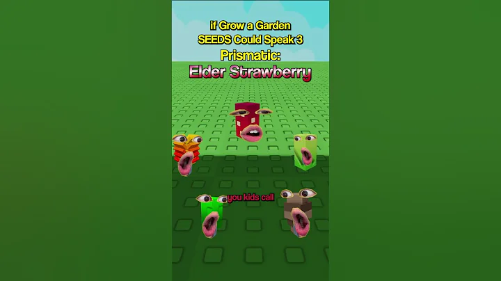 If Grow a Garden Seeds Could Speak 3..