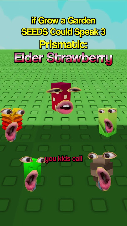 If Grow a Garden Seeds Could Speak 3..