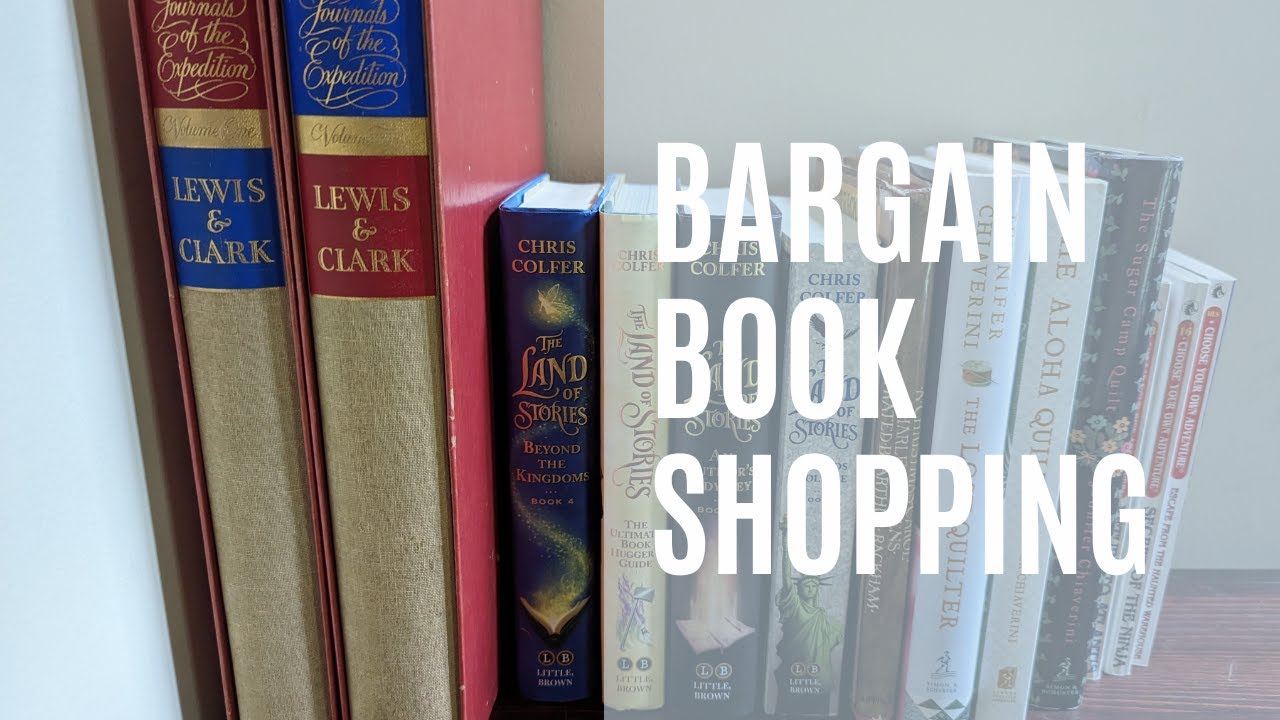 Bargain book shopping at a charity shop YouTube