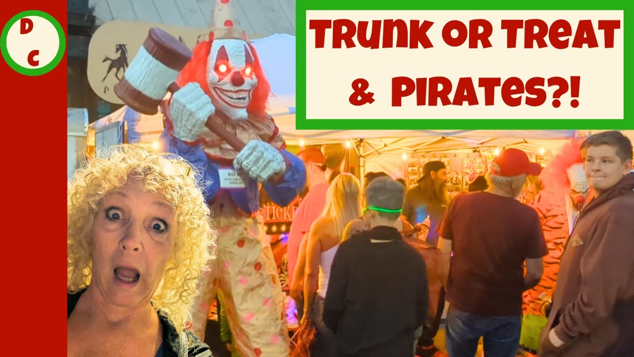 Pumpkins, PIRATES, & Pizzzaz! Coulterville, Ca. Trunk or Treat!